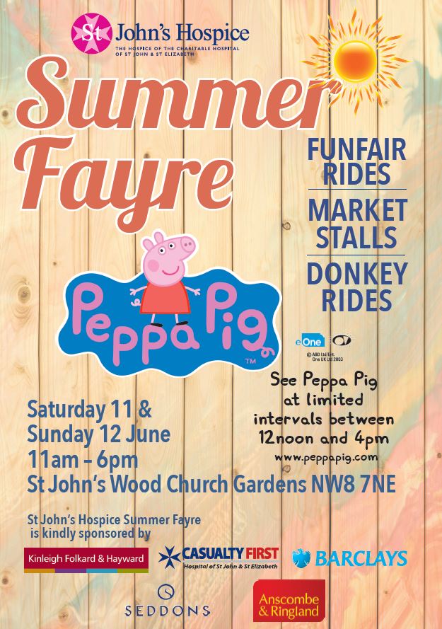St John's Hospice Summer Fayre 2016 London Summer Fair What's On